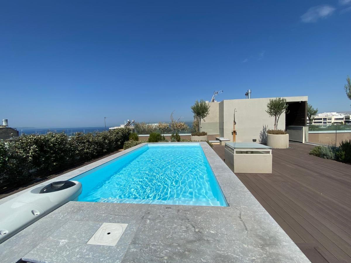Athens Riviera 2-Bed Apt & Pool Access #Unoblu Exterior photo